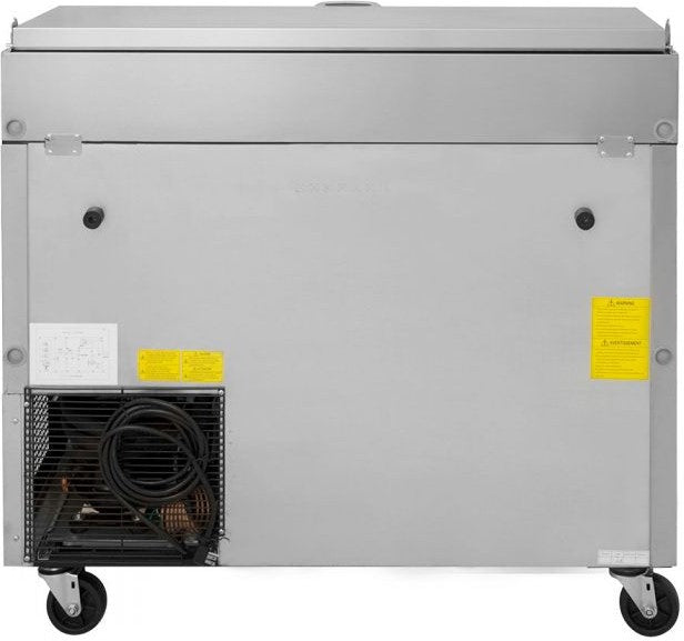 Turbo Air - 44" Super Deluxe Refrigerated Pizza Prep Table with 1 Solid Door - TPR-44SD-N (ETA 5-6 Weeks)