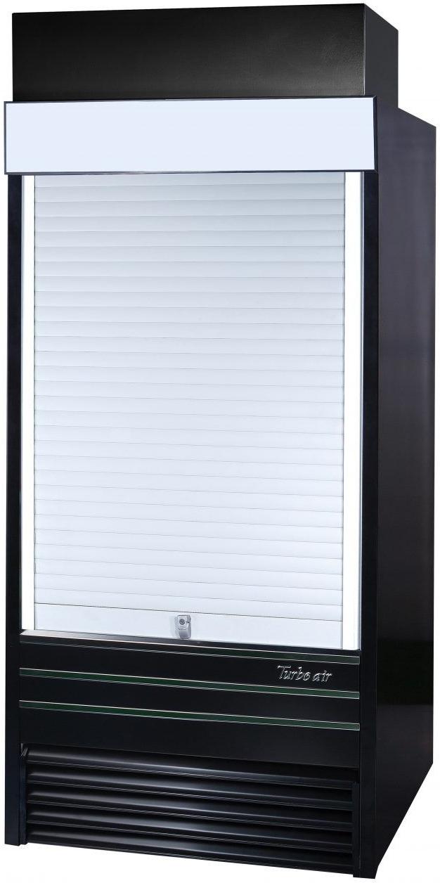 Turbo Air - 44.6" Black Locking Security Cover for TOM-48EB-N & TOM-48-ES-N Black Trim Hard Plastic - SCM-48-EB (ETA 5-6 Weeks)