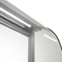 Turbo Air - 47" White Low Curved Glass Ice Cream Dipping Cabinet - TIDC-47W-N (ETA 5-6 Weeks)