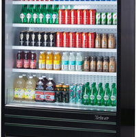 Turbo Air - 48" Black Air Curtain Merchandiser - TOM-48EB-N (ETA 5-6 Weeks)