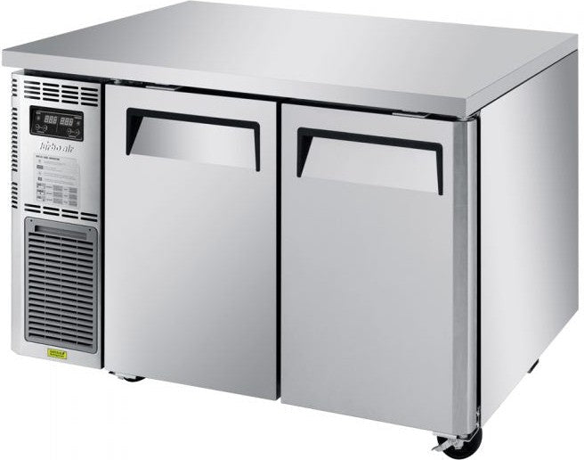 Turbo Air - 48" Dual Temperature Undercounter Refrigerator / Freezer with 2 Solid Doors - JURF-48-N (ETA 5-6 Weeks)