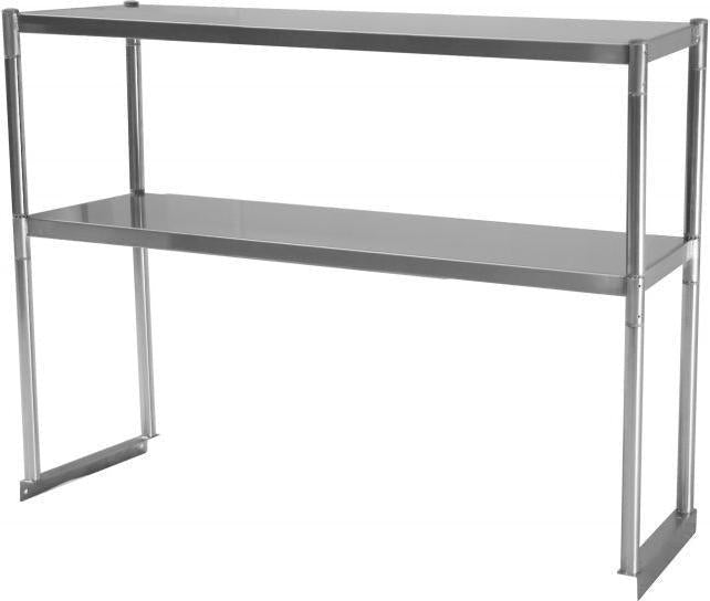 Turbo Air - 48" Stainless Steel Double Overshelf - TSOS-4 (ETA 5-6 Weeks)