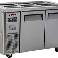 Turbo Air - 48" Stainless Steel Refrigerated Buffet Display Table With Two Solid Doors - JBT-48-N (ETA 5-6 Weeks)