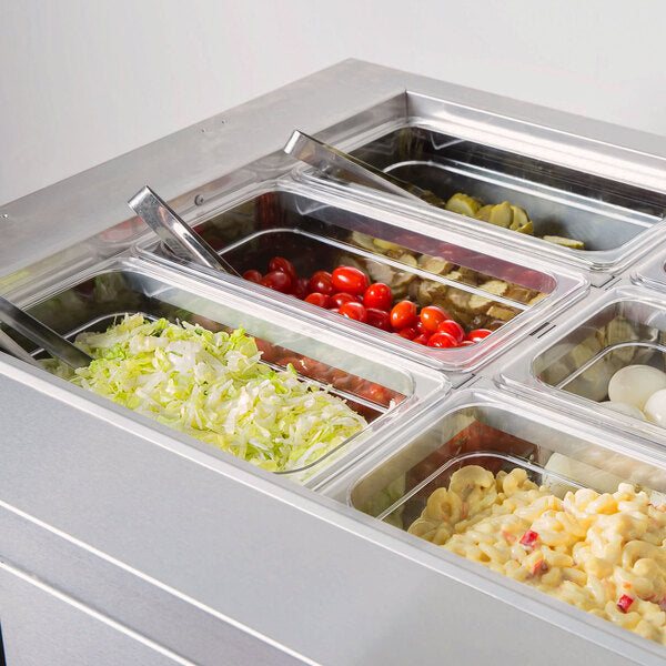 Turbo Air - 48" Stainless Steel Refrigerated Buffet Display Table With Two Solid Doors - JBT-48-N (ETA 5-6 Weeks)
