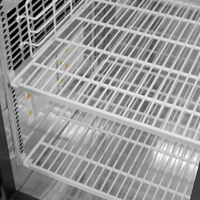 Turbo Air - 49" Narrow Back Bar Cooler with 2 Glass Doors - TBB-24-48SGD-N (ETA 5-6 Weeks)