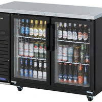 Turbo Air - 49" Narrow Back Bar Cooler with 2 Glass Doors - TBB-24-48SGD-N (ETA 5-6 Weeks)