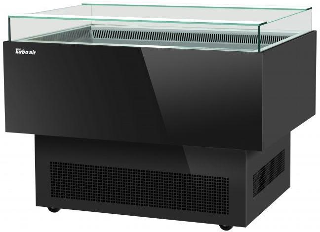 Turbo Air - 50" Black Open Display Sandwich & Cheese Merchandiser - TOS-50PN-B (ETA 5-6 Weeks)
