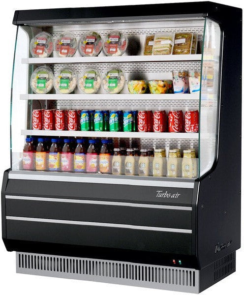 Turbo Air - 50" Medium Black Air Curtain Merchandiser - TOM-50MB-N (ETA 5-6 Weeks)