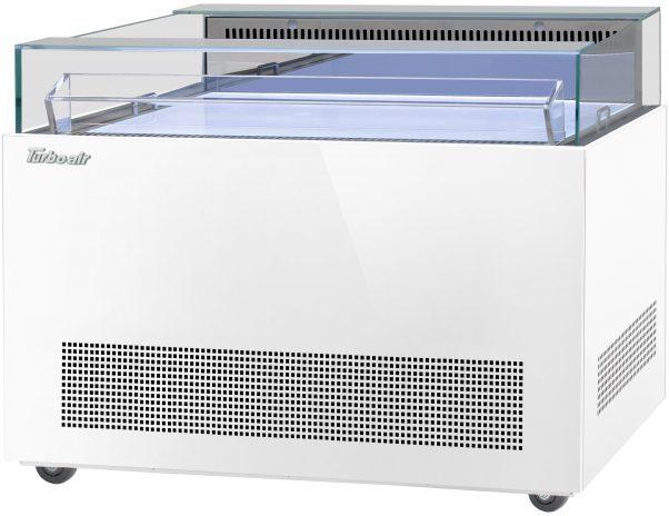 Turbo Air - 50.25" White Open Display Sandwich & Cheese Merchandiser - TOS-50NN-W (ETA 5-6 Weeks)