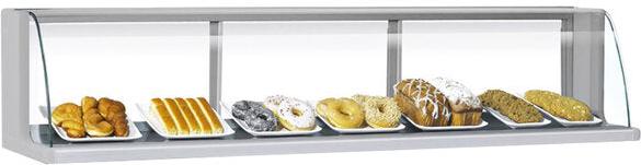 Turbo Air - 50.75" Silver Stainless Steel Low Profile Top Dry Display Case - TOMD-50LS (ETA 5-6 Weeks)