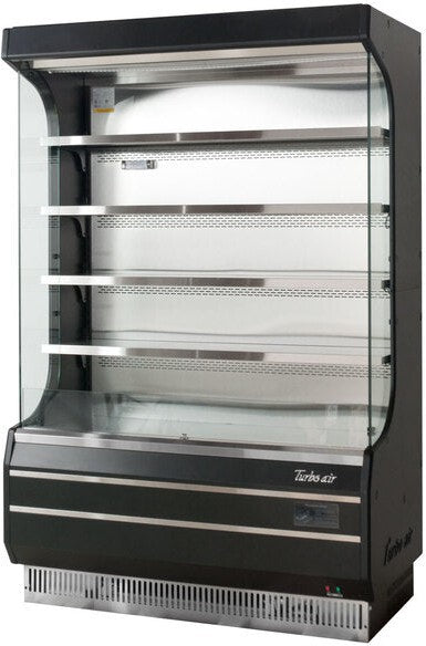 Turbo Air - 51" Full Size Black Refrigerated Air Curtain Merchandiser - TOM-50B-N (ETA 5-6 Weeks)