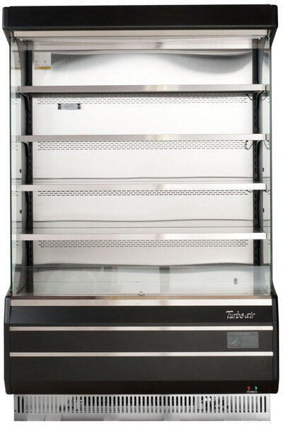 Turbo Air - 51" Full Size Black Refrigerated Air Curtain Merchandiser - TOM-50B-N (ETA 5-6 Weeks)