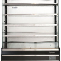 Turbo Air - 51" Full Size Black Refrigerated Air Curtain Merchandiser - TOM-50B-N (ETA 5-6 Weeks)