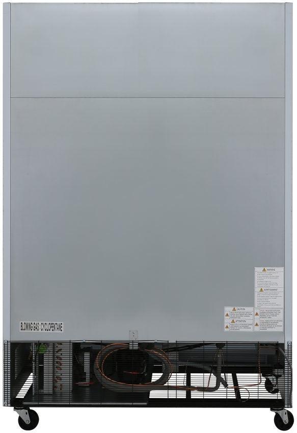 Turbo Air - 54.6" White Two-Section Standard Glass Door Ice Merchandiser - TGIM-49W-N (ETA 5-6 Weeks)