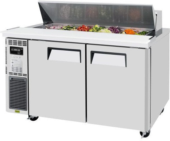 Turbo Air - 60" Side Mount Compressor Refrigerated Sandwich Prep Table with 2 Door - JST-60-N (ETA 5-6 Weeks)