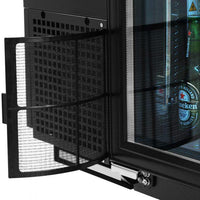 Turbo Air - 61" Narrow Back Bar Cooler with 2 Black Glass Doors - TBB-24-60SGD-N (ETA 5-6 Weeks)