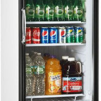 Turbo Air - 62.75" White Refrigerated Glass Door Merchandiser with LED Lighting - TGM-11RV-N6 (ETA 5-6 Weeks)