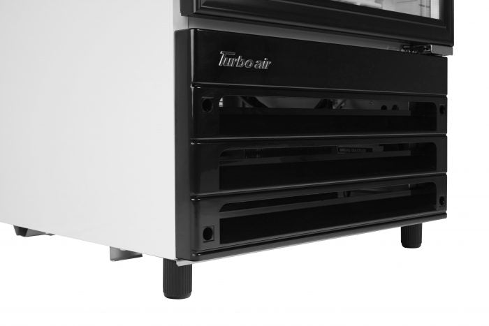 Turbo Air - 62.75" White Refrigerated Glass Door Merchandiser with LED Lighting - TGM-11RV-N6 (ETA 5-6 Weeks)