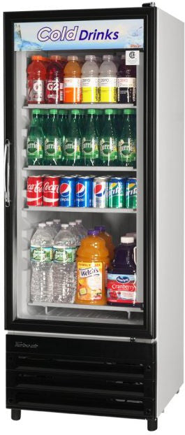 Turbo Air - 62.75" White Refrigerated Glass Door Merchandiser with LED Lighting - TGM-11RV-N6 (ETA 5-6 Weeks)