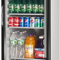 Turbo Air - 62.75" White Refrigerated Glass Door Merchandiser with LED Lighting - TGM-11RV-N6 (ETA 5-6 Weeks)