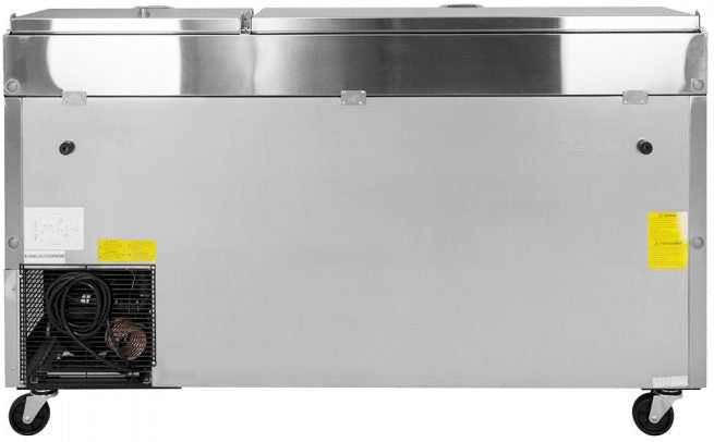 Turbo Air - 67" Pizza Prep Table with 4 Drawers - TPR-67SD-D4-N (ETA 5-6 Weeks)
