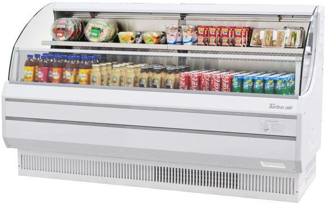 Turbo Air - 75" White Dry Display Case for Top - TOMD-75LW (ETA 5-6 Weeks)