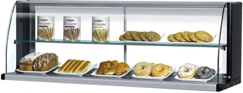 Turbo Air - 75.4" Black Stainless Steel High Profile Top Dry Display Case - TOMD-75HB (ETA 5-6 Weeks)