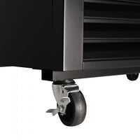 Turbo Air - 82" Black 3 Swing Glass Door Merchandising Freezer - TGF-72FB-N (ETA 5-6 Weeks)