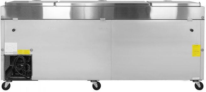 Turbo Air - 93" Pizza Prep Table with 6 Drawers - TPR-93SD-D6-N (ETA 5-6 Weeks)
