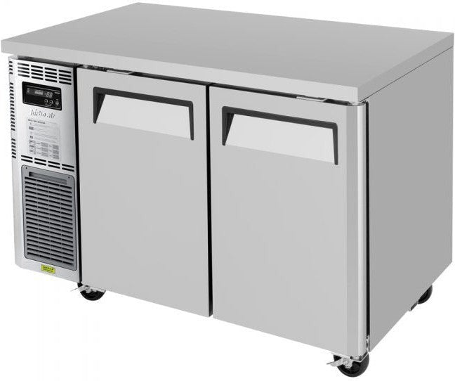 Turbo Air - J Series 48" Undercounter Refrigerator with Side Mounted Compressor with 2 Solid Doors - JUR-48-N6 (ETA 5-6 Weeks)