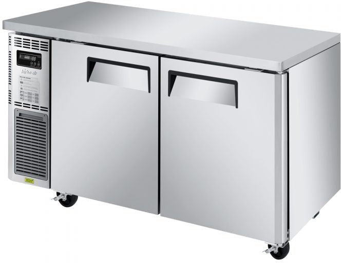 Turbo Air - J Series 60" Narrow Undercounter Freezer with Side Mounted Compressor with 2 Doors - JUF-60S-N (ETA 5-6 Weeks)