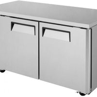 Turbo Air - J Series 60" Undercounter Freezer with Side Mounted Compressor with 2 Doors - JUF-60-N (ETA 5-6 Weeks)