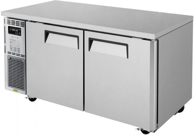 Turbo Air - J Series 60" Undercounter Refrigerator with Side Mounted Compressor with 2 Solid Doors - JUR-60-N6 (ETA 5-6 Weeks)