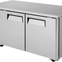 Turbo Air - J Series 60" Undercounter Refrigerator with Side Mounted Compressor with 2 Solid Doors - JUR-60-N6 (ETA 5-6 Weeks)