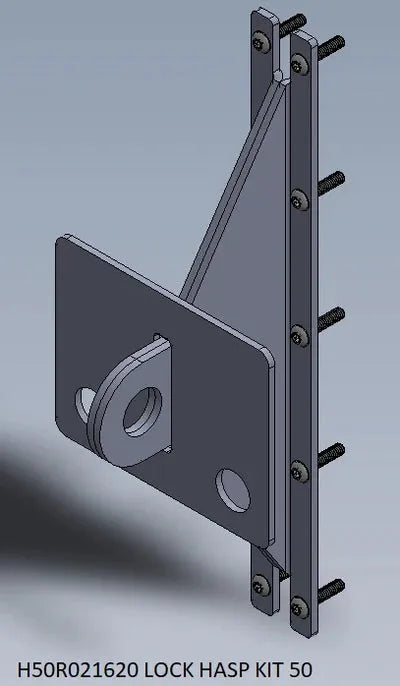 Turbo Air - Lock Hasp Kit for PRO-50 Series - H50R021620 (ETA 5-6 Weeks)