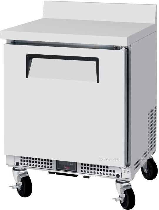 Turbo Air - M3 24" Silver Shallow Depth Worktop Refrigerator - MWR-24S-N6 (ETA 5-6 Weeks)