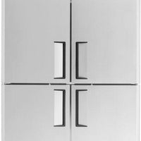 Turbo Air - M3 51.6" Reach-in 4 Half Hinged Solid Doors Refrigerator with 6 PE Coated Wire Shelves - M3R47-4-N (ETA 5-6 Weeks)