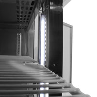 Turbo Air - M3 60.25" Two-Section Sandwich/Salad Unit with 2 Adjustable PE Coated Wire Shelves - MST-60-16-N (ETA 5-6 Weeks)