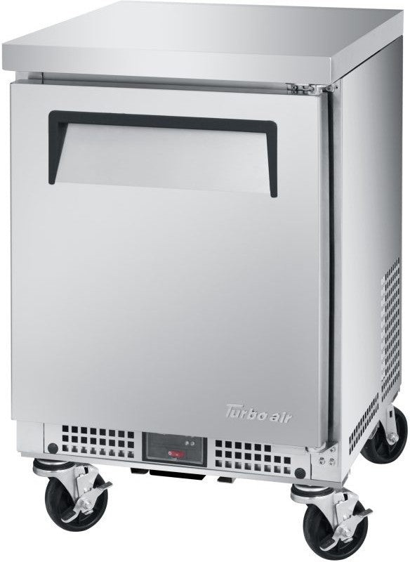 Turbo Air - M3 Series 20" Shallow Depth Low Profile Undercounter Refrigerator with 1 Solid Door - MUR-20S-N6 (ETA 5-6 Weeks)