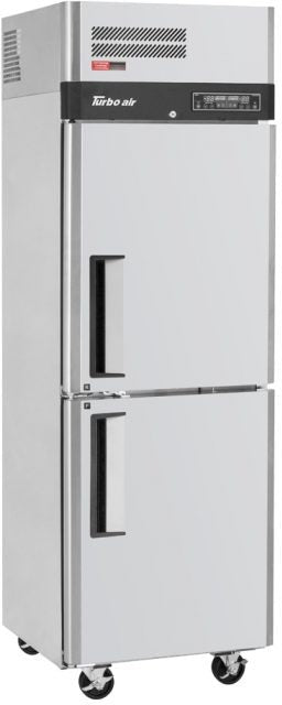 Turbo Air - M3 Series 25" One Section Dual Temperature Reach-In Refrigerator / Freezer with 2 Half-Doors - M3RF19-2-N (ETA 5-6 Weeks)