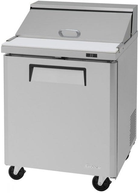 Turbo Air - M3 Series 28" Stainless Steel Refrigerated Sandwich Prep Table with 1 Door - MST-28-N (ETA 5-6 Weeks)