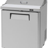 Turbo Air - M3 Series 28" Stainless Steel Refrigerated Sandwich Prep Table with 1 Door - MST-28-N (ETA 5-6 Weeks)
