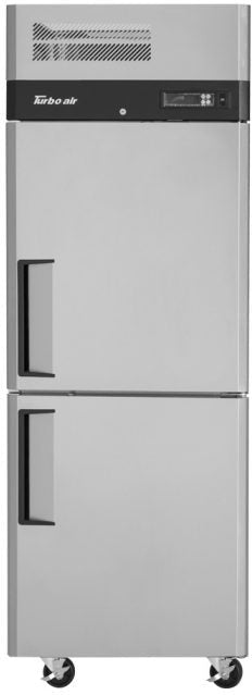 Turbo Air - M3 Series 29" Stainless Steel Reach-In Freezer With 2 Solid Half-Doors - M3F24-2-N (ETA 5-6 Weeks)