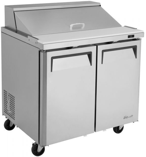 Turbo Air - M3 Series 36" 2 Door Stainless Steel Refrigerated Sandwich Prep Table - MST-36-N6 (ETA 5-6 Weeks)