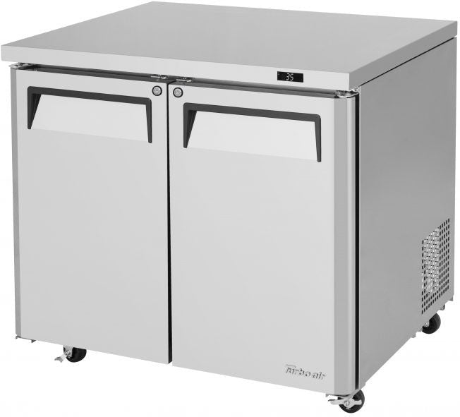 Turbo Air - M3 Series 36" Low Profile Undercounter Refrigerator with 2 Solid Doors - MUR-36L-N6 (ETA 5-6 Weeks)