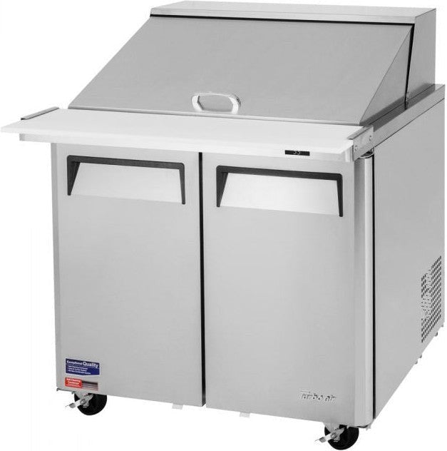 Turbo Air - M3 Series 36" Mega Top Refrigerated Sandwich Prep Table with 2 Doors - MST-36-15-N6 (ETA 5-6 Weeks)