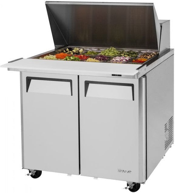 Turbo Air - M3 Series 36" Mega Top Refrigerated Sandwich Prep Table with 2 Doors - MST-36-15-N6 (ETA 5-6 Weeks)