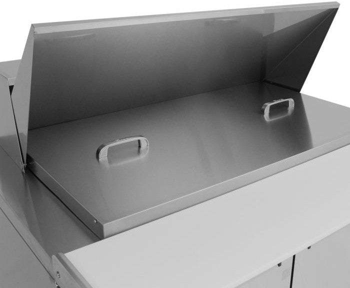 Turbo Air - M3 Series 48" Mega Top Stainless Steel Refrigerated Sandwich Prep Table with 2 Doors - MST-48-18-N (ETA 5-6 Weeks)