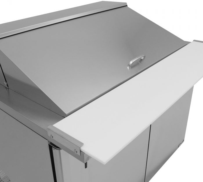 Turbo Air - M3 Series 48" Mega Top Stainless Steel Refrigerated Sandwich Prep Table with 2 Doors - MST-48-18-N (ETA 5-6 Weeks)