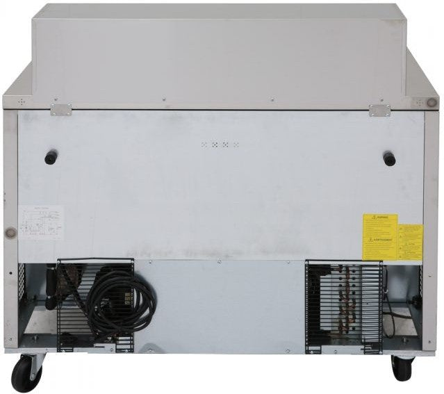 Turbo Air - M3 Series 48" Mega Top Stainless Steel Refrigerated Sandwich Prep Table with 2 Doors - MST-48-18-N (ETA 5-6 Weeks)